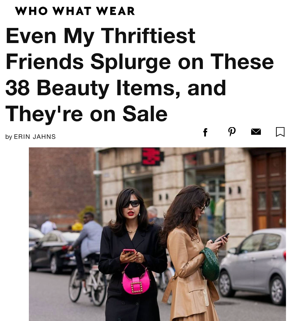 Who What Wear: Even My Thriftiest Friends Splurge on These 38 Beauty Items, and They're on Sale